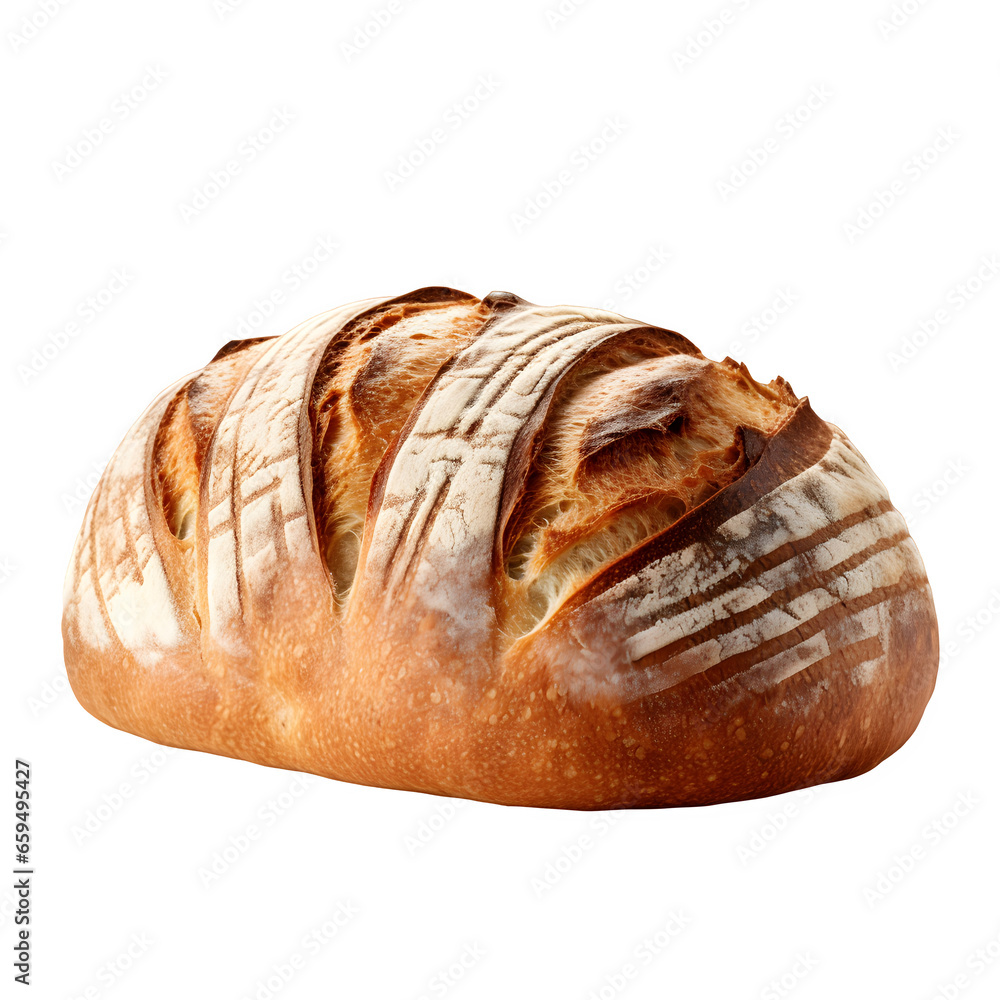 Bread bakery isolated on transparent background Bread bakery isolated on transparent background