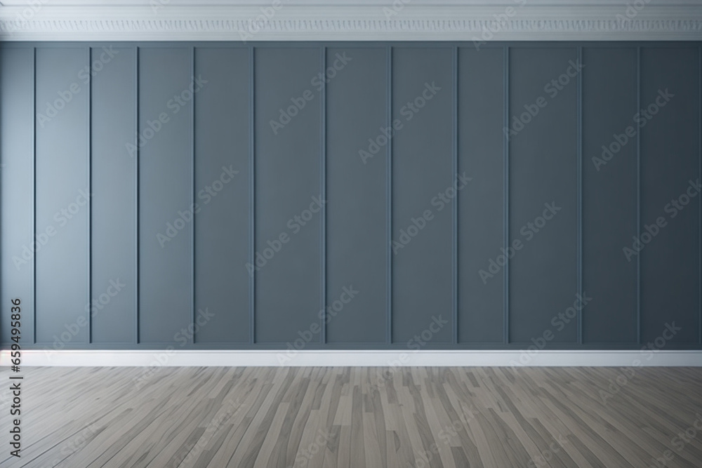 Classic wall background, mock up room with copy space. Created using generative AI tools Classic wall background, mock up room with copy space. Created using generative AI tools