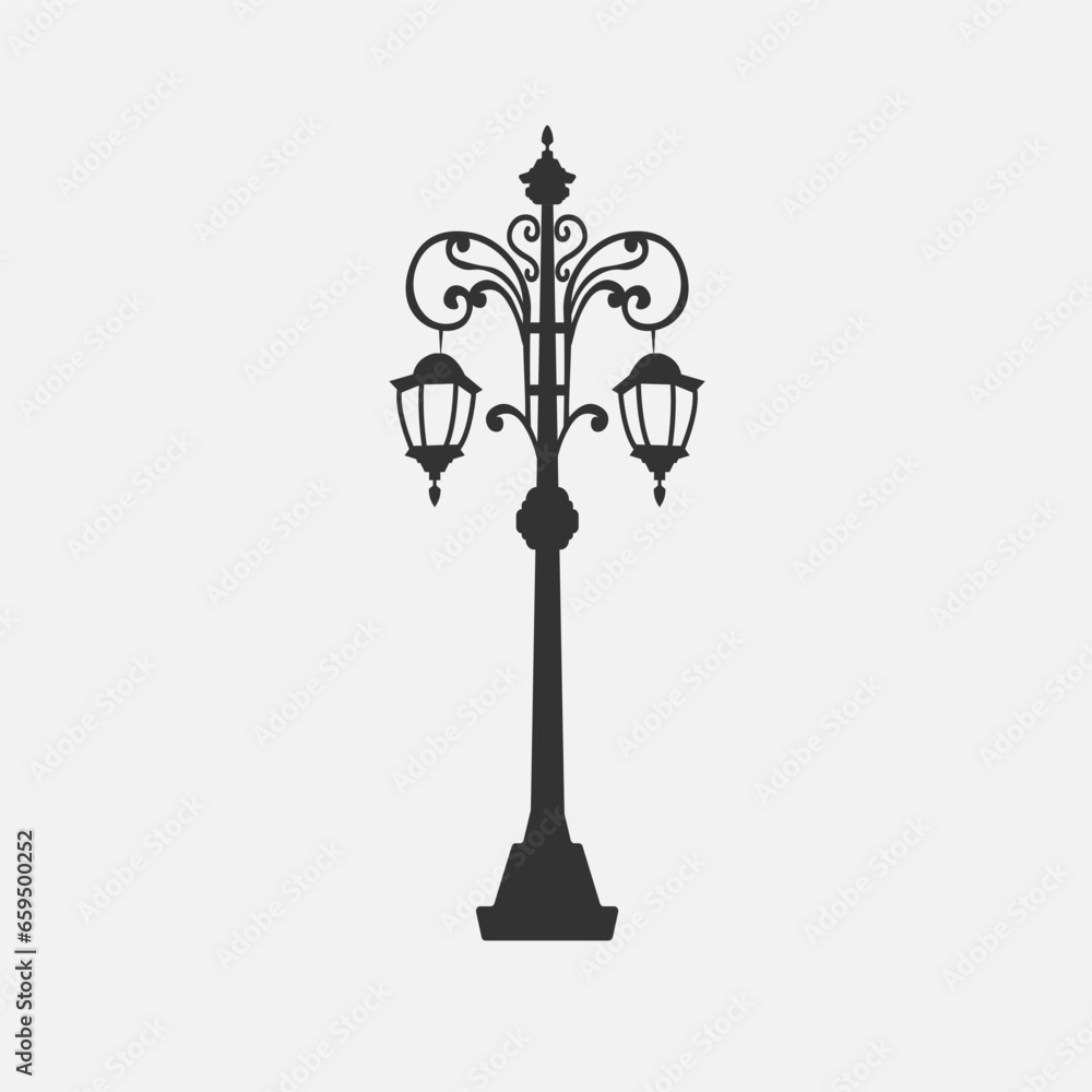 Victorian Lamp Post Street Pole Light Victorian Lamp Post Street Pole Light
