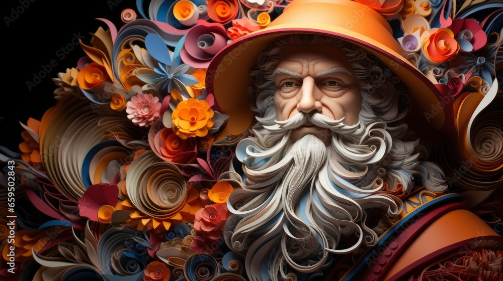 A Sinterklaas-themed paper quilling project, Background Image,Desktop Wallpaper Backgrounds, HD A Sinterklaas-themed paper quilling project, Background Image,Desktop Wallpaper Backgrounds, HD