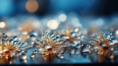 Snowflakes on a windowpane Winter window view Macro, Background Image,Desktop Wallpaper Backgrounds, HD © ACE STEEL D