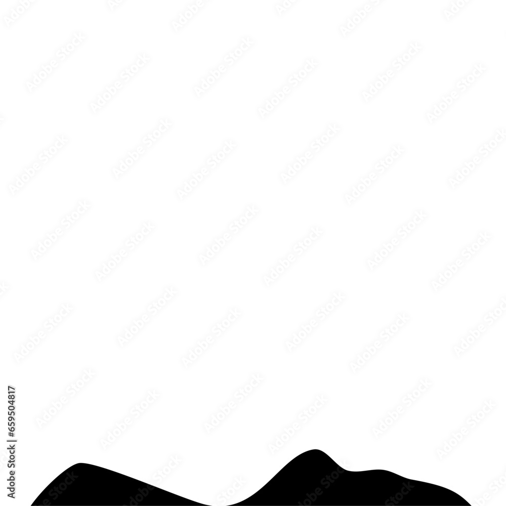 Silhouette Mountain vector Silhouette Mountain vector