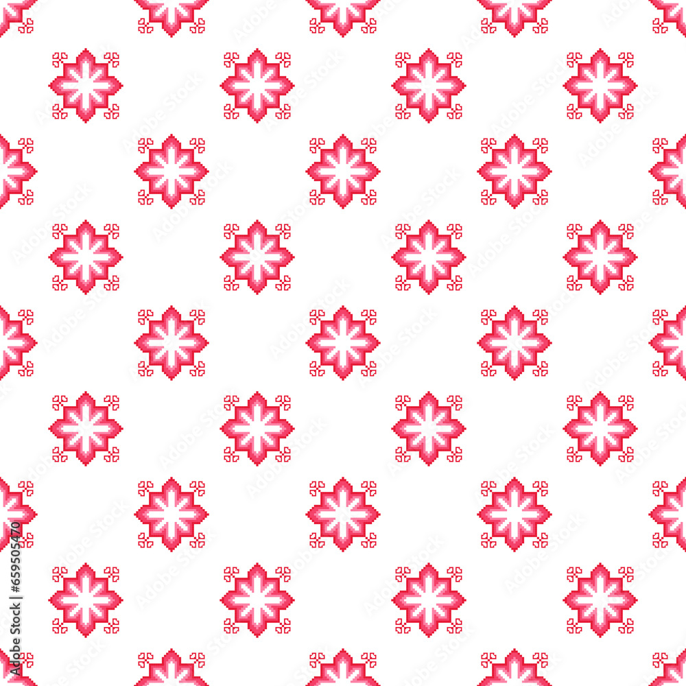 seamless pattern with pink flowers seamless pattern with pink flowers