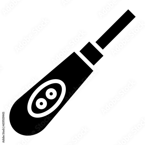 Solid Pregnancy test icon