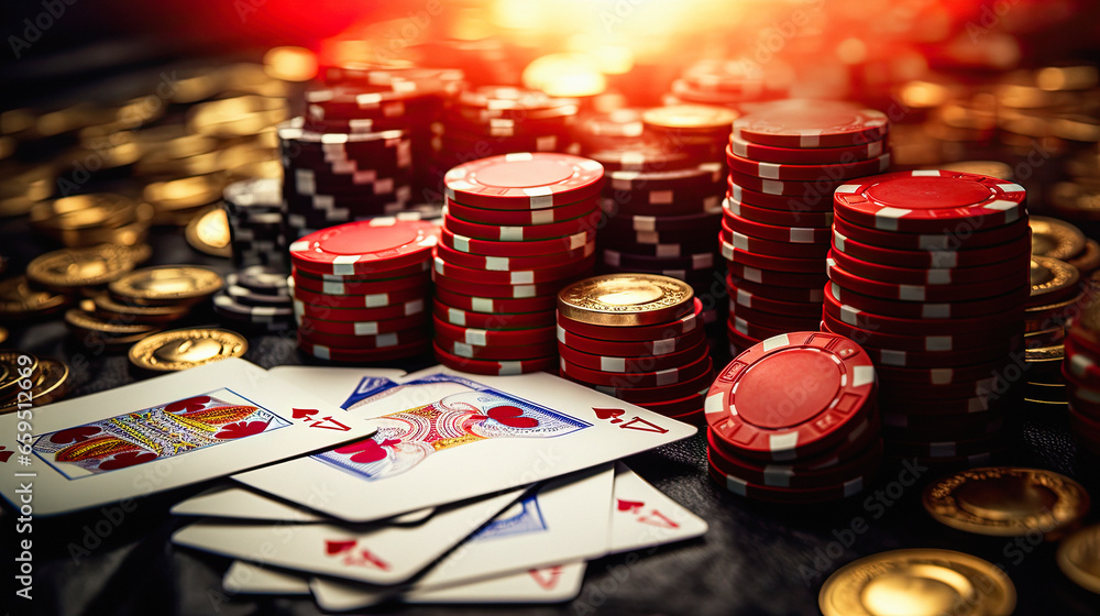 Poker, close-up, fine, detailed Poker, close-up, fine, detailed