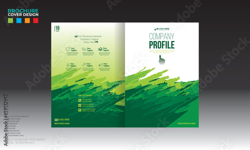 brochure cover design for corporate and any use