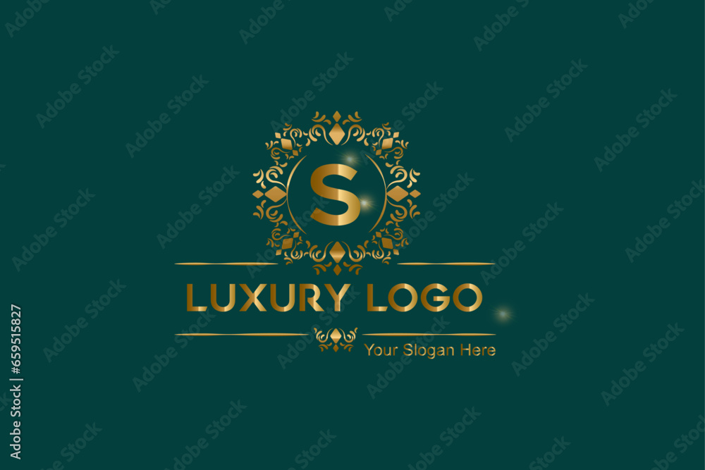 This is a Luxury, royal, monogram, latter, ornament, modern, elegant logo design This is a Luxury, royal, monogram, latter, ornament, modern, elegant logo design
