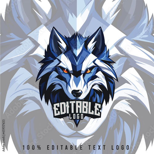 Vector wolves Sport Logo Illustration