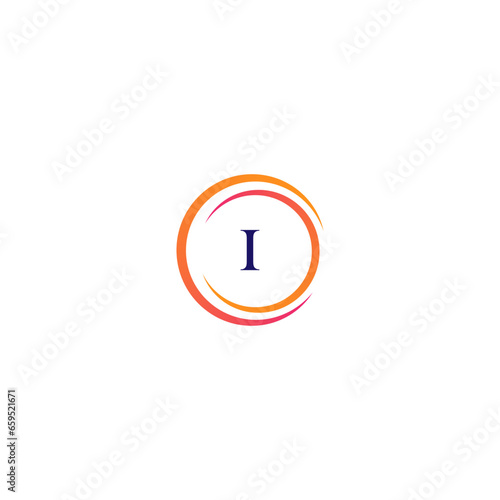 Free Download I letter logo design. I polygon, circle, triangle, hexagon, flat and simple style with  white color variation letter logo set in one artboard. I minimalist and classic logo. I latter logo, I logo, I - GFXLoad