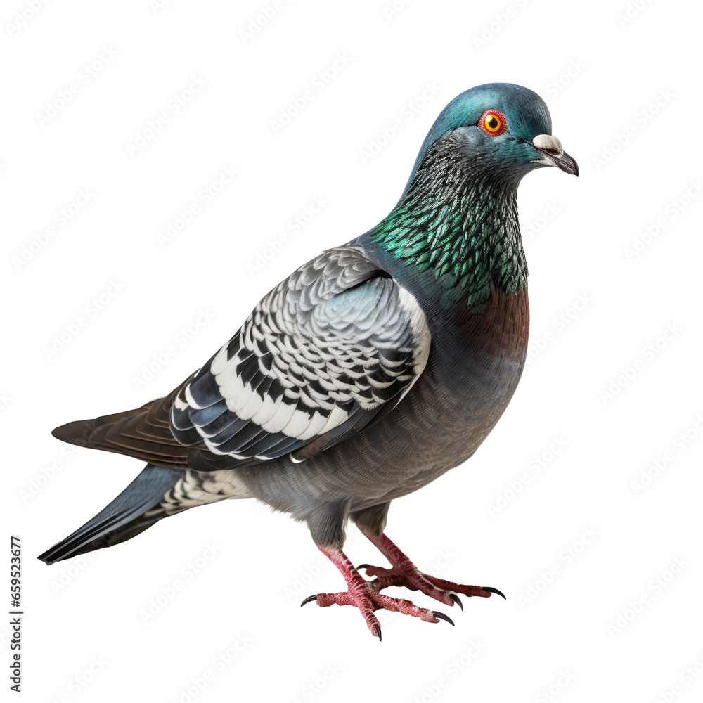Pigeon isolated on transparent background Pigeon isolated on transparent background