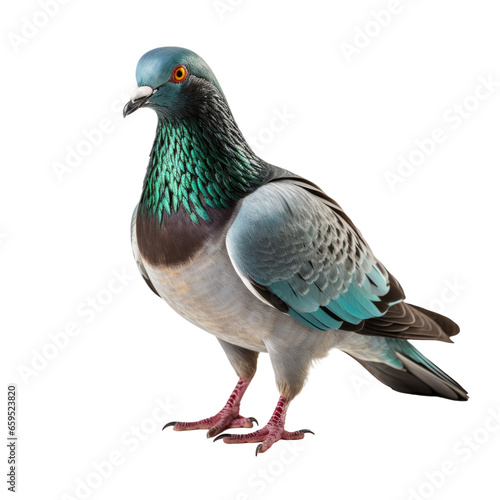 Pigeon isolated on transparent background