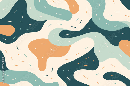 Christmas winter seamless pattern, abstract style. Good for fashion fabrics, children’s clothing, T-shirts, postcards, email header, wallpaper, banner, events, covers, advertising, and more.