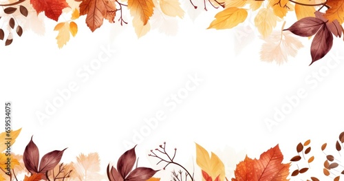 frame of leaves