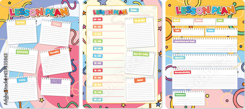 Lined Notepad Lesson Plan for Students