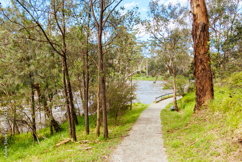 Yarra River Flooding in Warrandyte Australia photo