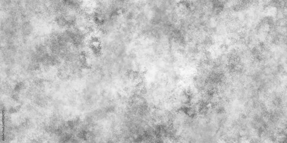 Texture of old gray concrete wall top view of fresh snow texture on the ground Old grunge textures with scratches and cracks. See Less