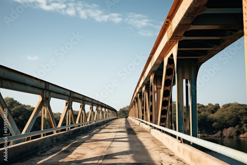 A Tall Bridge in Southern Texas