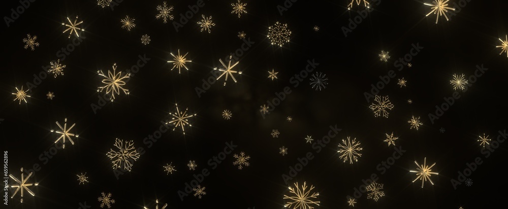 Snowflakes falling for christmas decoration abstract Snowflakes falling for christmas decoration abstract