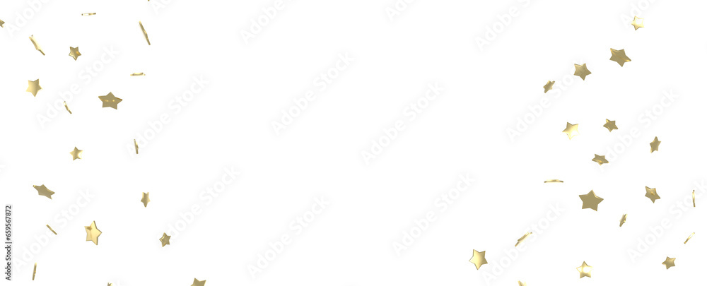 Obraz premium XMAS Stars - golden stars -