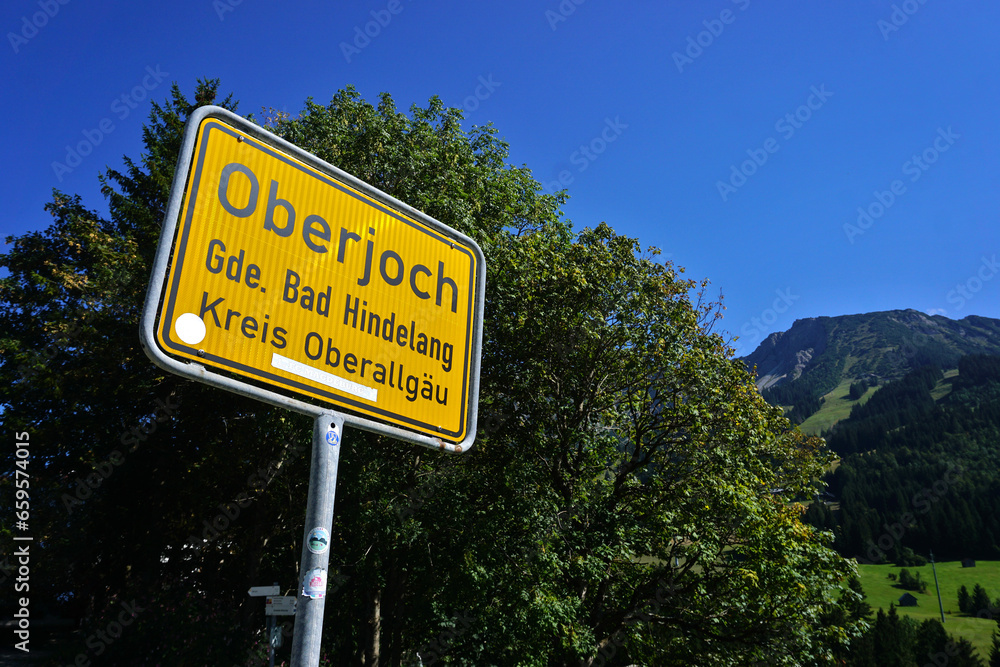 Oberjoch im bayerisch-schwäbischen Oberallgäu; Bayern; Deutschland