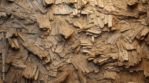 A hard, brittle background of a chipboard material photo