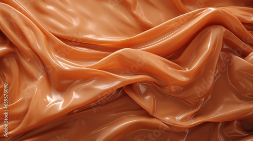 A slippery, slimy background of a rubberized fabric