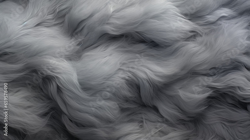A wispy, fuzzy wool texture with touches of gray
