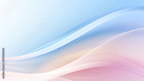 Light pink, blue wavy background for product, business presentation, mockup template abstraction, backdrop