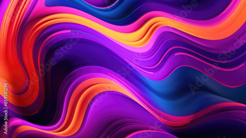 Wavy neon background for product presentation  business  mockup template abstraction  backdrop