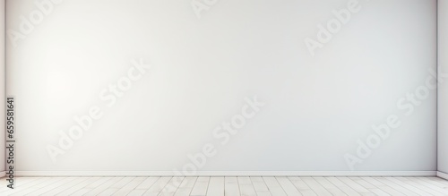 Advertising space in an empty room