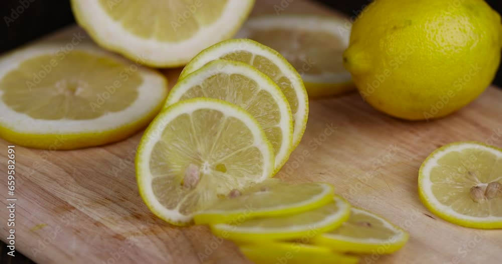 yellow ripe lemon with sour pulp, sour lemon used in cooking yellow ripe lemon with sour pulp, sour lemon used in cooking