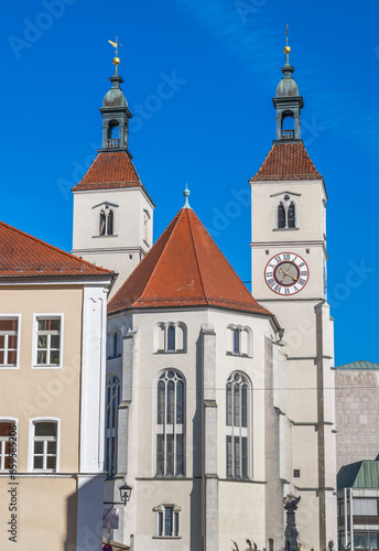 Neupfarrkirche church in Regensburg