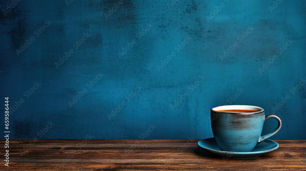 Rustic Table with Coffee Cup Rustic Table with Coffee Cup
