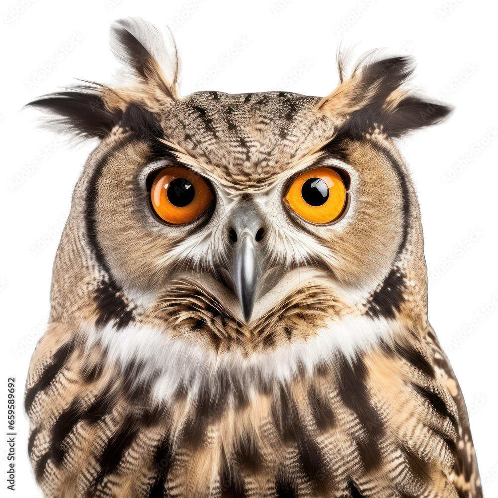 Obraz premium owl on a transparent background