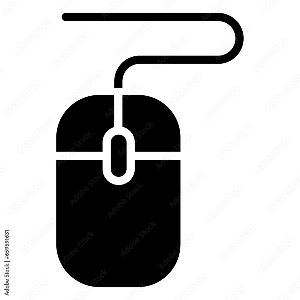 Solid Mouse icon Solid Mouse icon