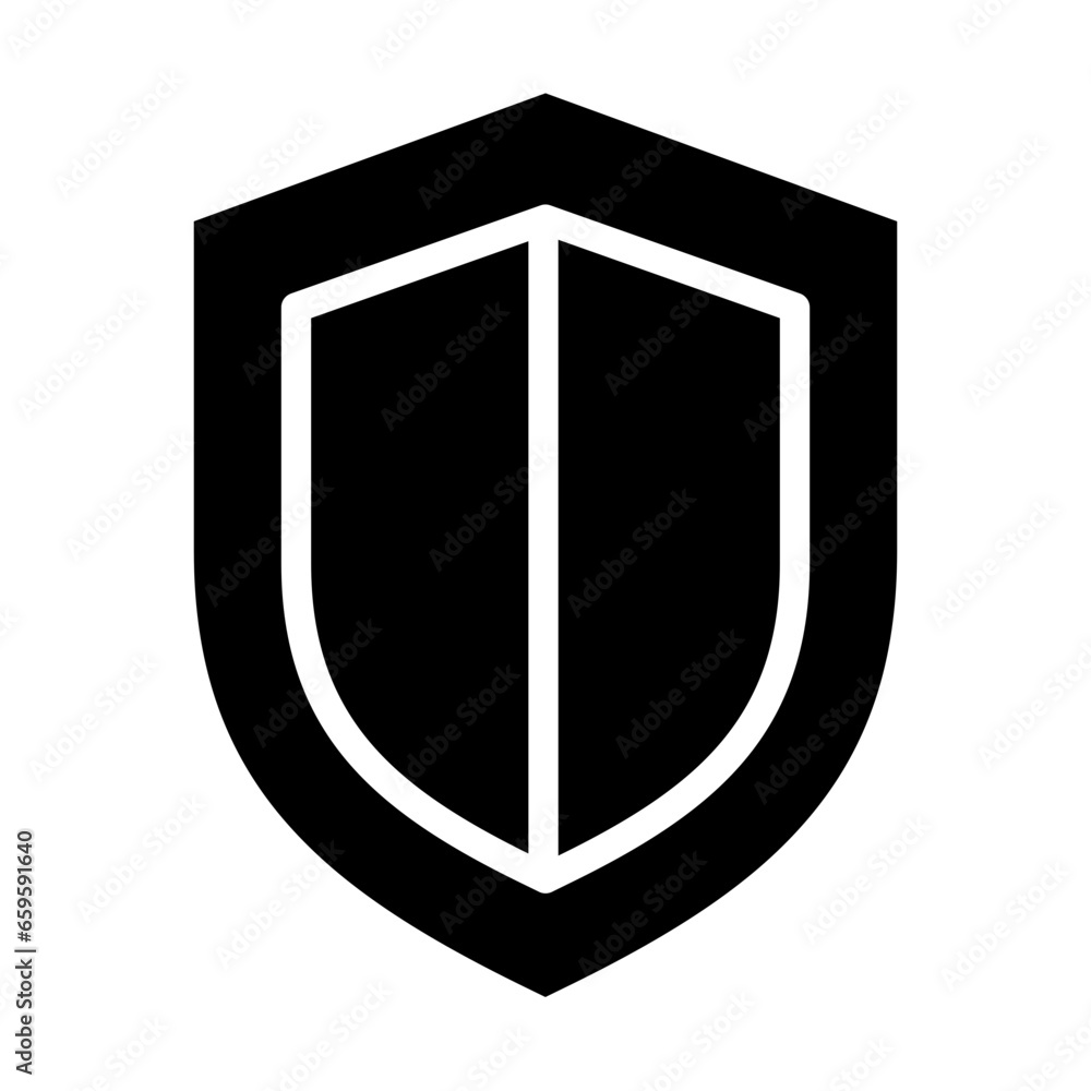 Solid Medical Shield icon Solid Medical Shield icon