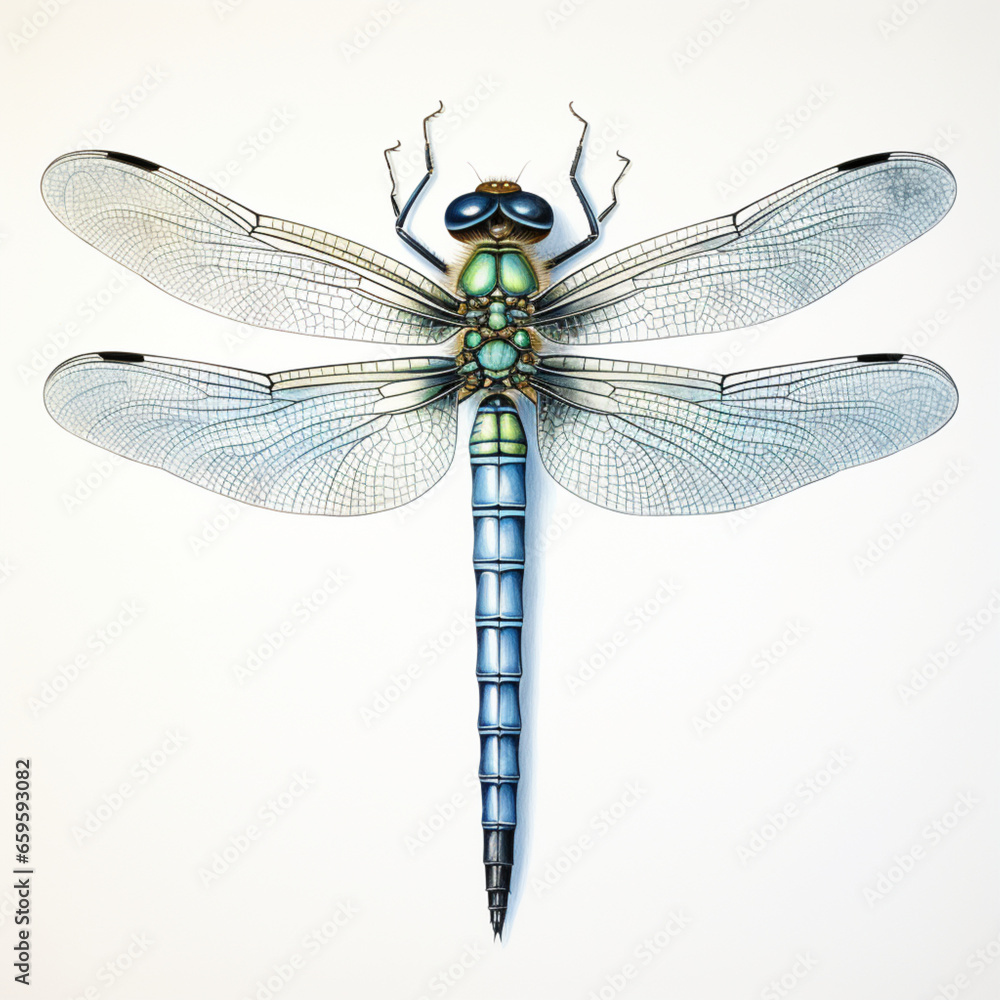 Dragonfly portrait Dragonfly portrait