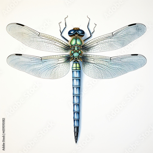 Dragonfly portrait