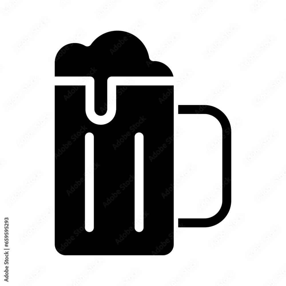 Solid Skull Beer icon Solid Skull Beer icon
