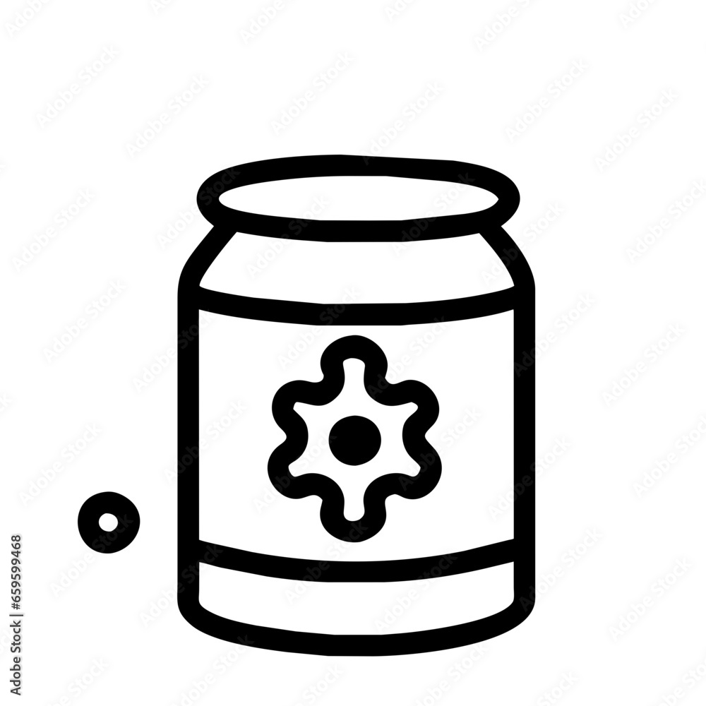 Illustration Vector Graphic of Medicine Bottle Icon. Perfect to use for Technology Company AI Generated Illustration Vector Graphic of Medicine Bottle Icon. Perfect to use for Technology Company AI Generated