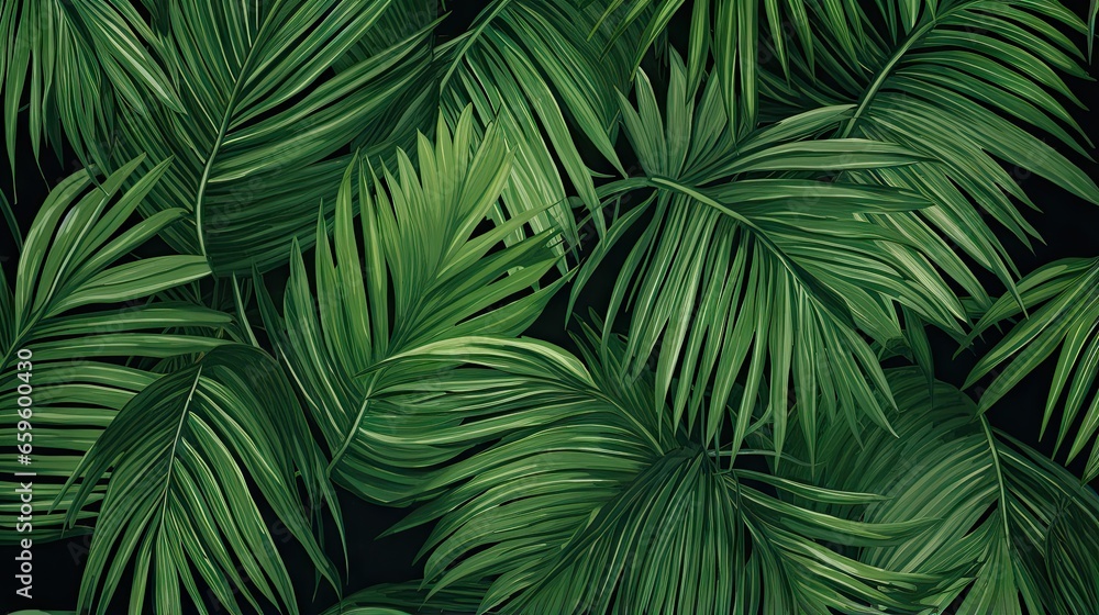 a close up of a green plant with leaves on it. generative ai a close up of a green plant with leaves on it. generative ai