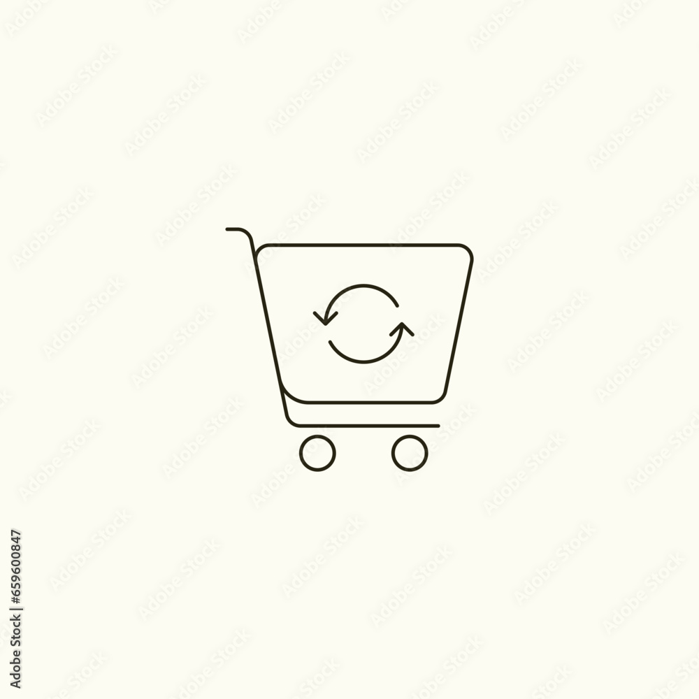 Reload Shopping Cart Icon - E-commerce, Digital Commerce, Online Shopping - Cart Refresh, Update Symbol - Retail Technology, Web Shopping, Online Marketplace - Internet Sales, Retail Industry Concept Reload Shopping Cart Icon - E-commerce, Digital Commerce, Online Shopping - Cart Refresh, Update Symbol - Retail Technology, Web Shopping, Online Marketplace - Internet Sales, Retail Industry Concept