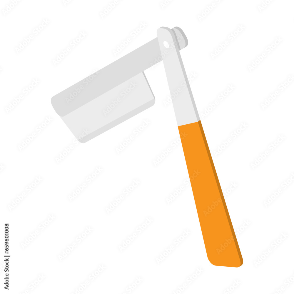 3D Isometric Flat Vector Set of Shaving Products, Daily Razor-blade Bathroom Accessories. Item 4 3D Isometric Flat Vector Set of Shaving Products, Daily Razor-blade Bathroom Accessories. Item 4