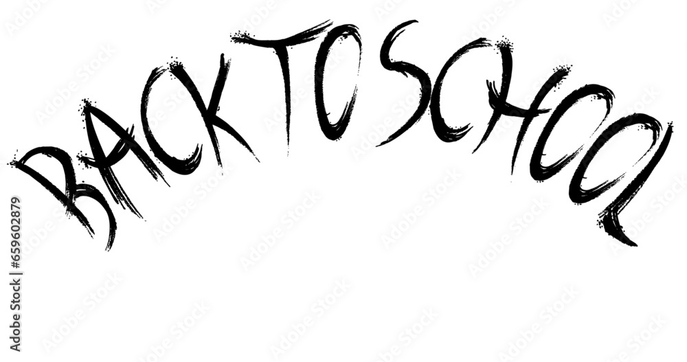 Back to school text sign illustration on white background Back to school text sign illustration on white background
