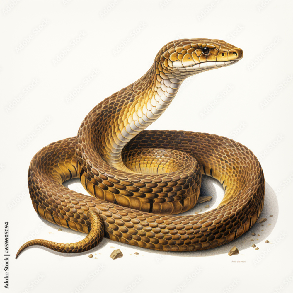 Fototapeta premium cobra portrait