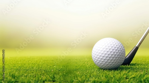 Let's golf golfclub golfball