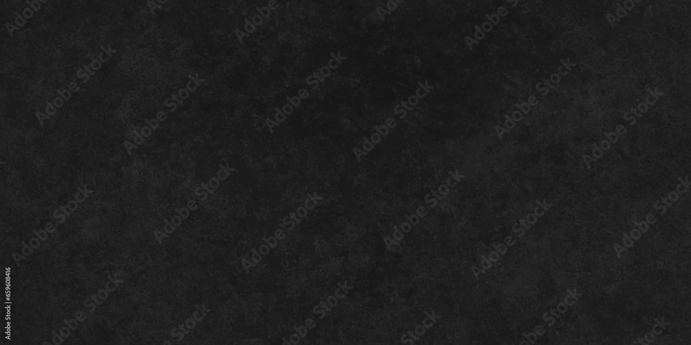 Fototapeta premium Black stone wall texture grunge rock surface. dark gray concrete background backdrop. wide panoramic banner. old wall stone for dark black distressed grunge background wallpaper rough concrete wall.