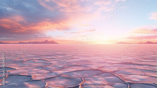 a body of water with land in the distance