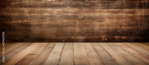 worn wooden floor