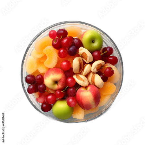 Fruit pit isolated on transparent or white background